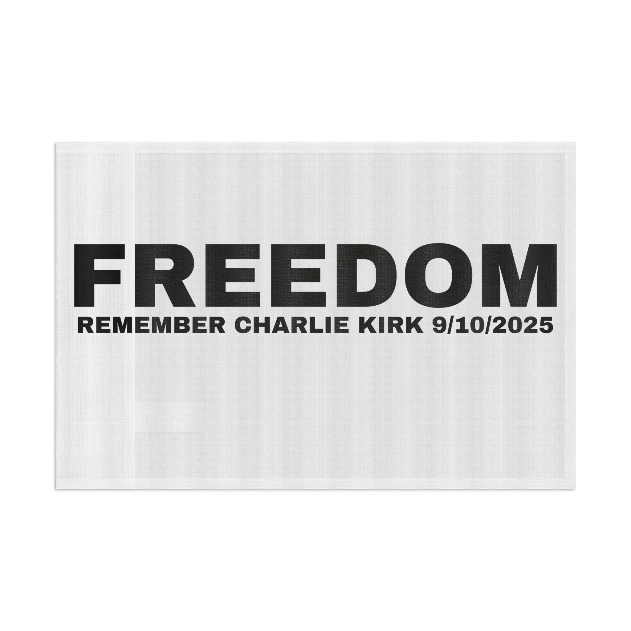 Remember Charlie Kirk Flag