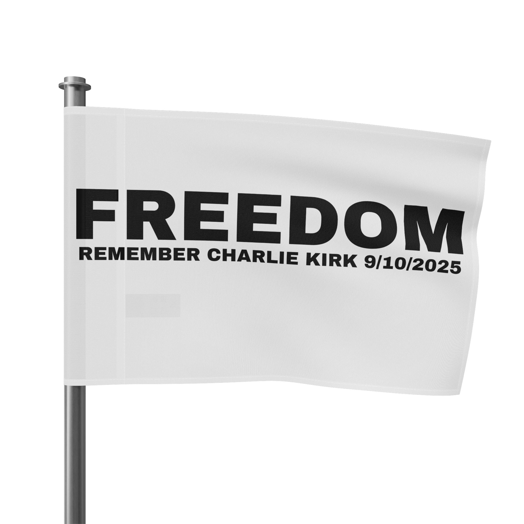 Remember Charlie Kirk Flag